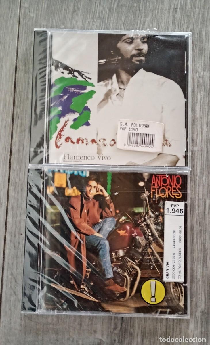 CDs de M&uacute;sica: 2Cd Antonio Flores y Camar&oacute;n precintado