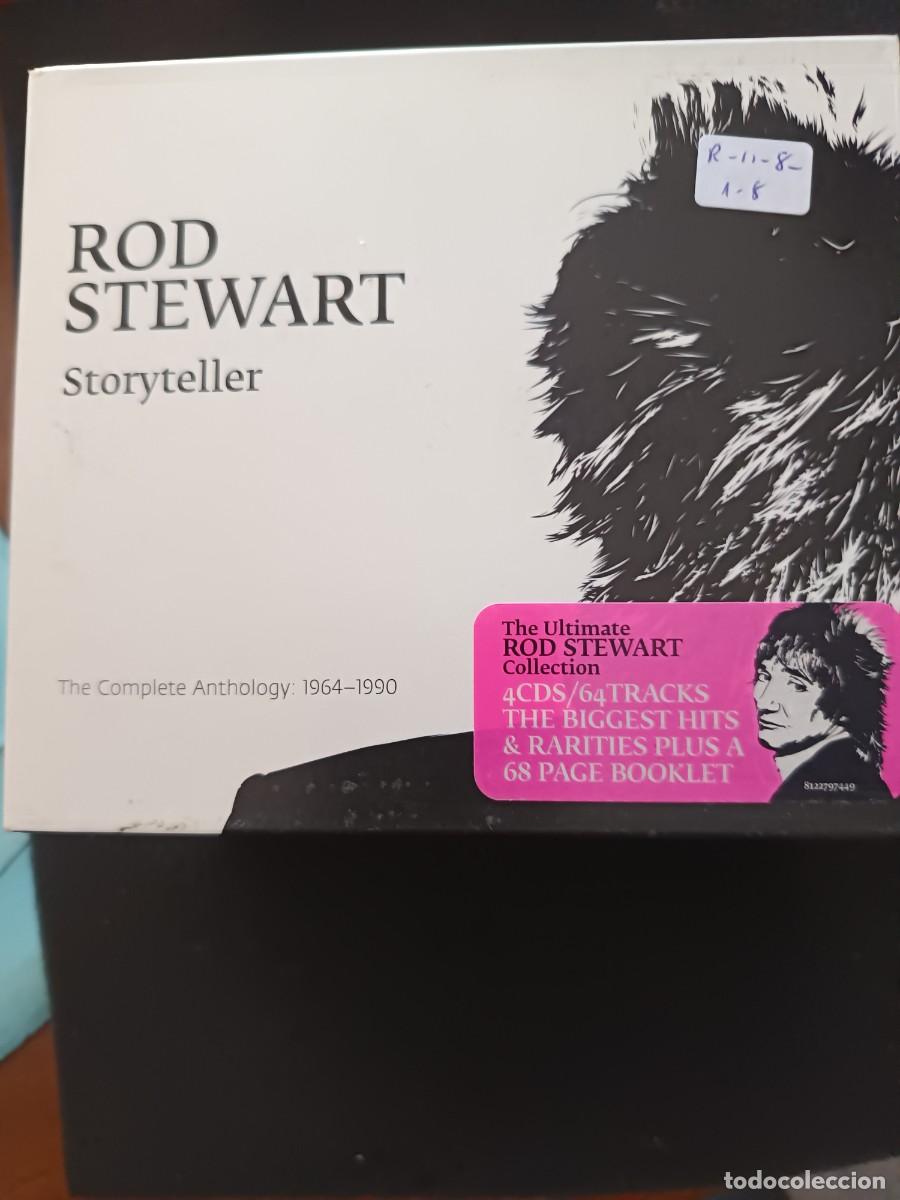 CDs de M&uacute;sica: 4 CD / 64 TRACKS. ROD STEWART. STORYTELLER. THE COMPLETE ANTHOLOGY 1964-1990