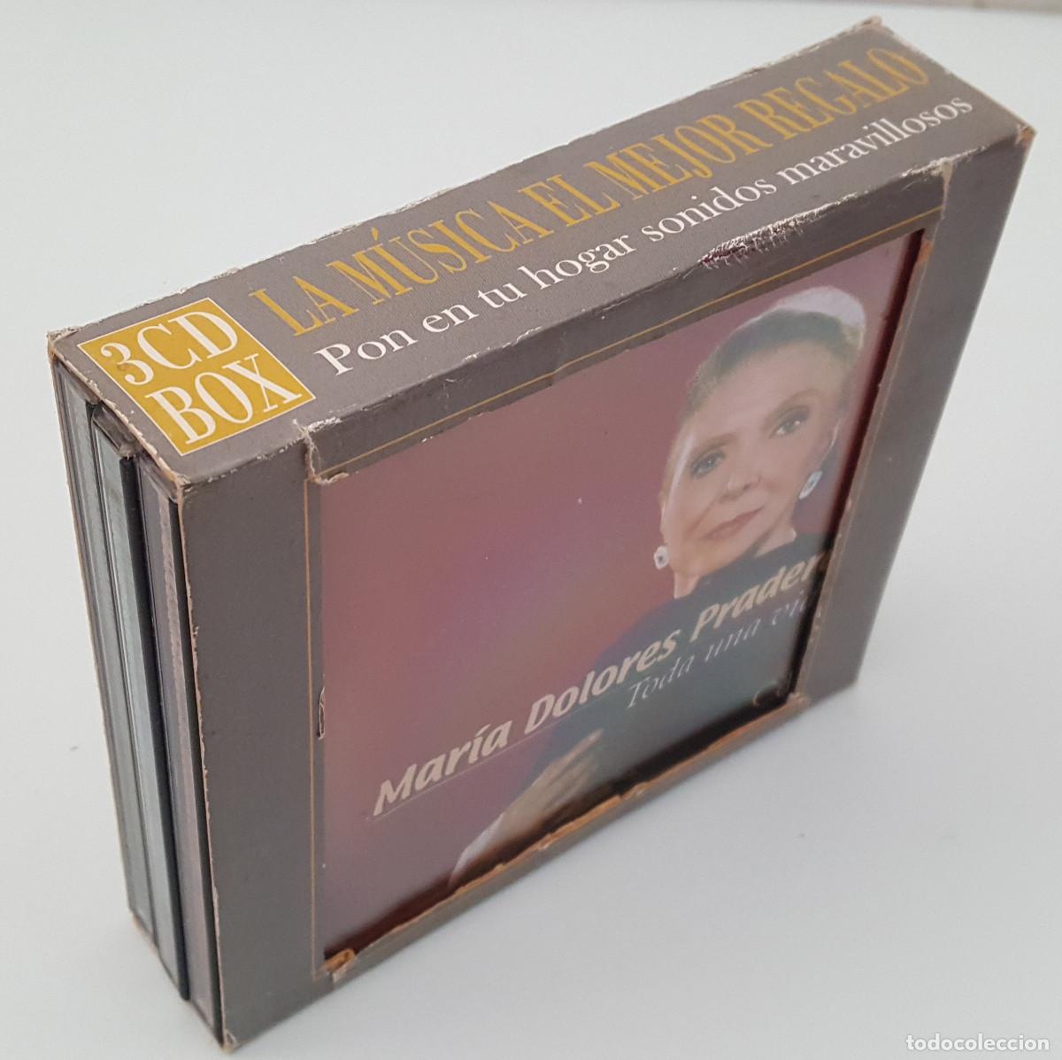 CDs de M&uacute;sica: MARIA DOLORES PRADERA, TODA UNA VIDA, ESTUCHE CON 3 CD'S, VER IM&Aacute;GENES