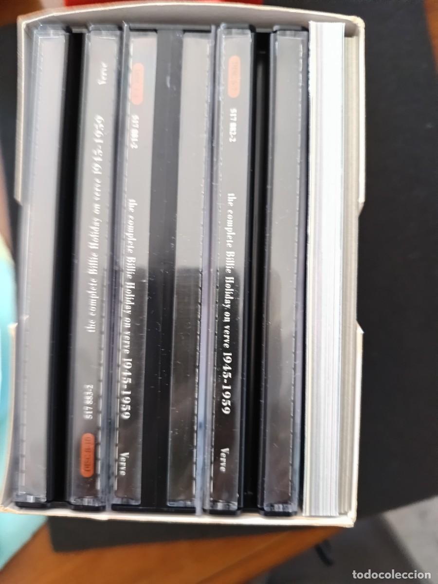 CDs de M&uacute;sica: CAJA 10 CD. BILLIE HOLIDAY. THE COMPLETE BILLIE HOLIDAY ON VERVE. 1945-1959
