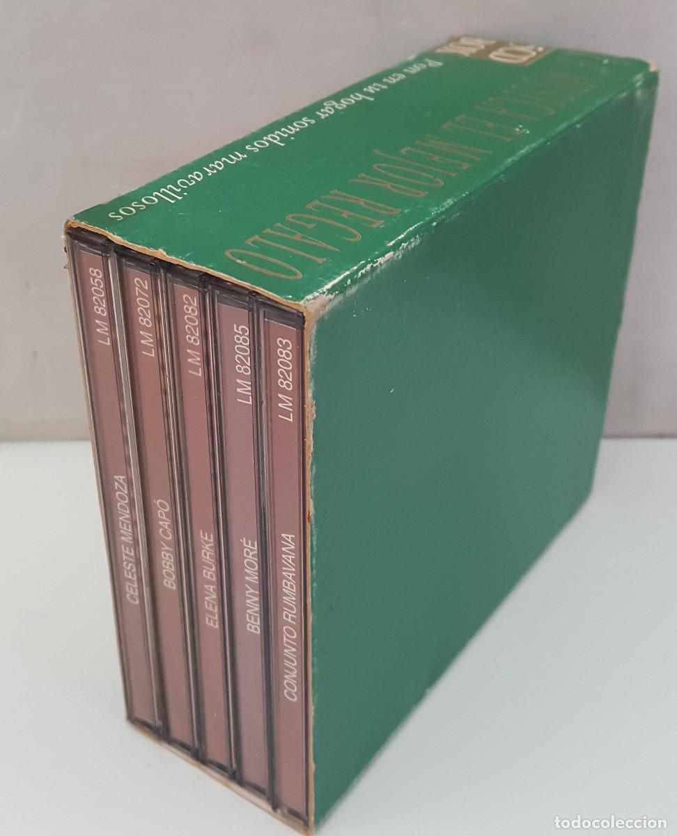 CDs de M&uacute;sica: CAJA 5 CD CELESTE MENDOZA, CONJUNTO RUMBAVANA, BENNY MOR&Eacute;, ELENA BURKE, BOBBY CAP&Oacute;, VER DESCRIPCI&Oacute;N