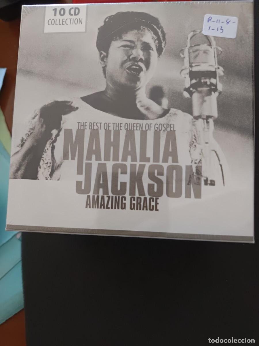 CDs de M&uacute;sica: 10 CD COLLECTION. THE BEST OF THE QUEEN OF GOSPEL MAHALIA JACSON. AMAZIN GRACE