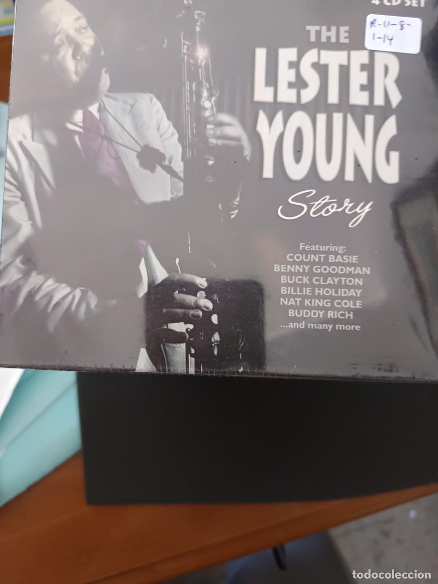 CDs de M&uacute;sica: 4 CD SET. THE LESTER YOUNG STORY