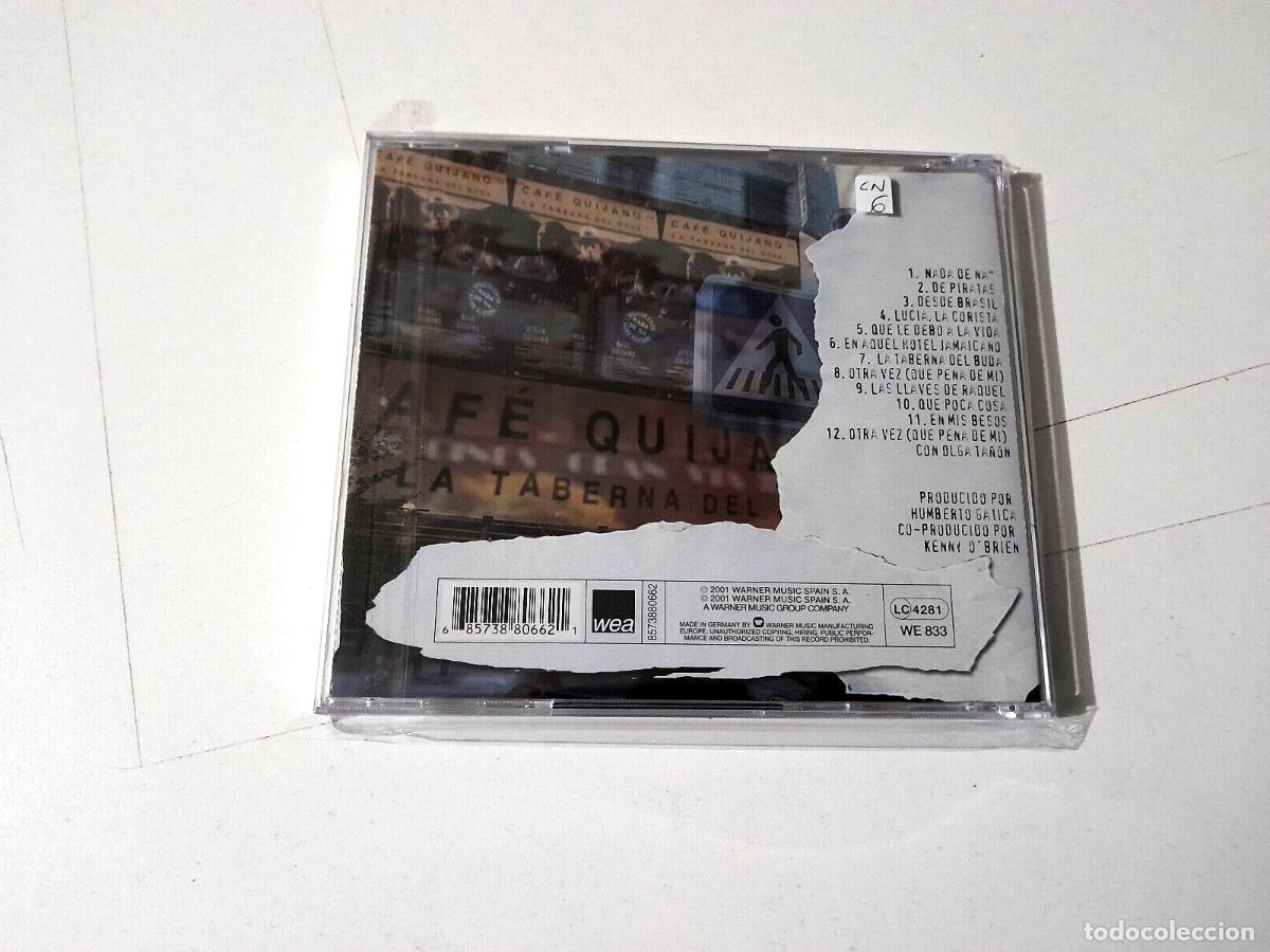 CDs de m&uacute;sica: CAFE QUIJANO &rdquo;LA TABERNA DEL BUDA&rdquo; CD 12 TRACKS COMO NUEVO - Foto 2