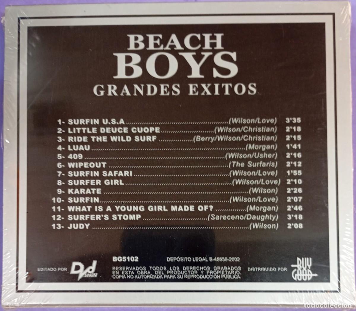 CDs de m&uacute;sica: BEACH BOYS. GRANDES EXITOS. CD PRECINTADO - Foto 2