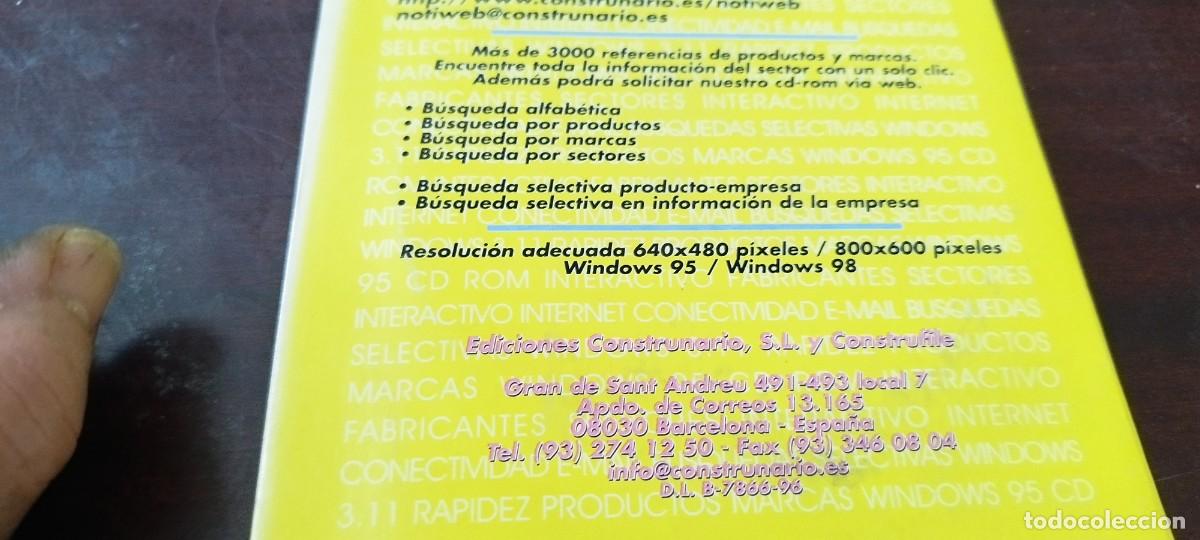 CDs de m&uacute;sica: DICCIONARIO DE LA CONSTRUCCION 99 / CD / KARA38 - Foto 5