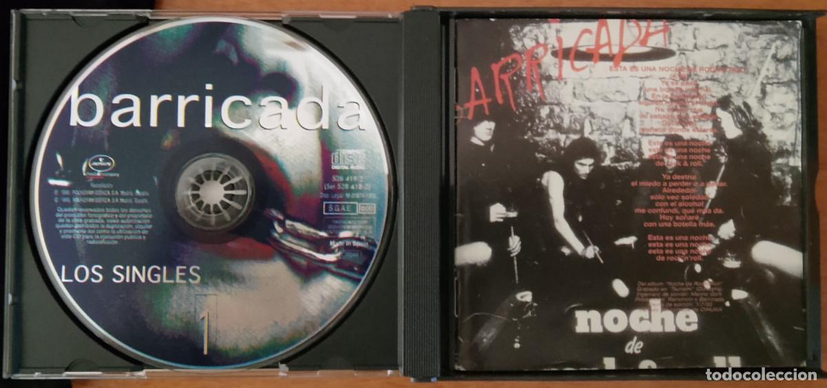 CDs de m&uacute;sica: Barricada. Los singles (1983-1996). CD. - Foto 3