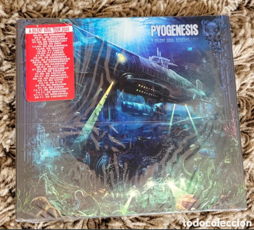 CDs de M&uacute;sica: Pyogenesis A silent soul screems loud digipack cd.