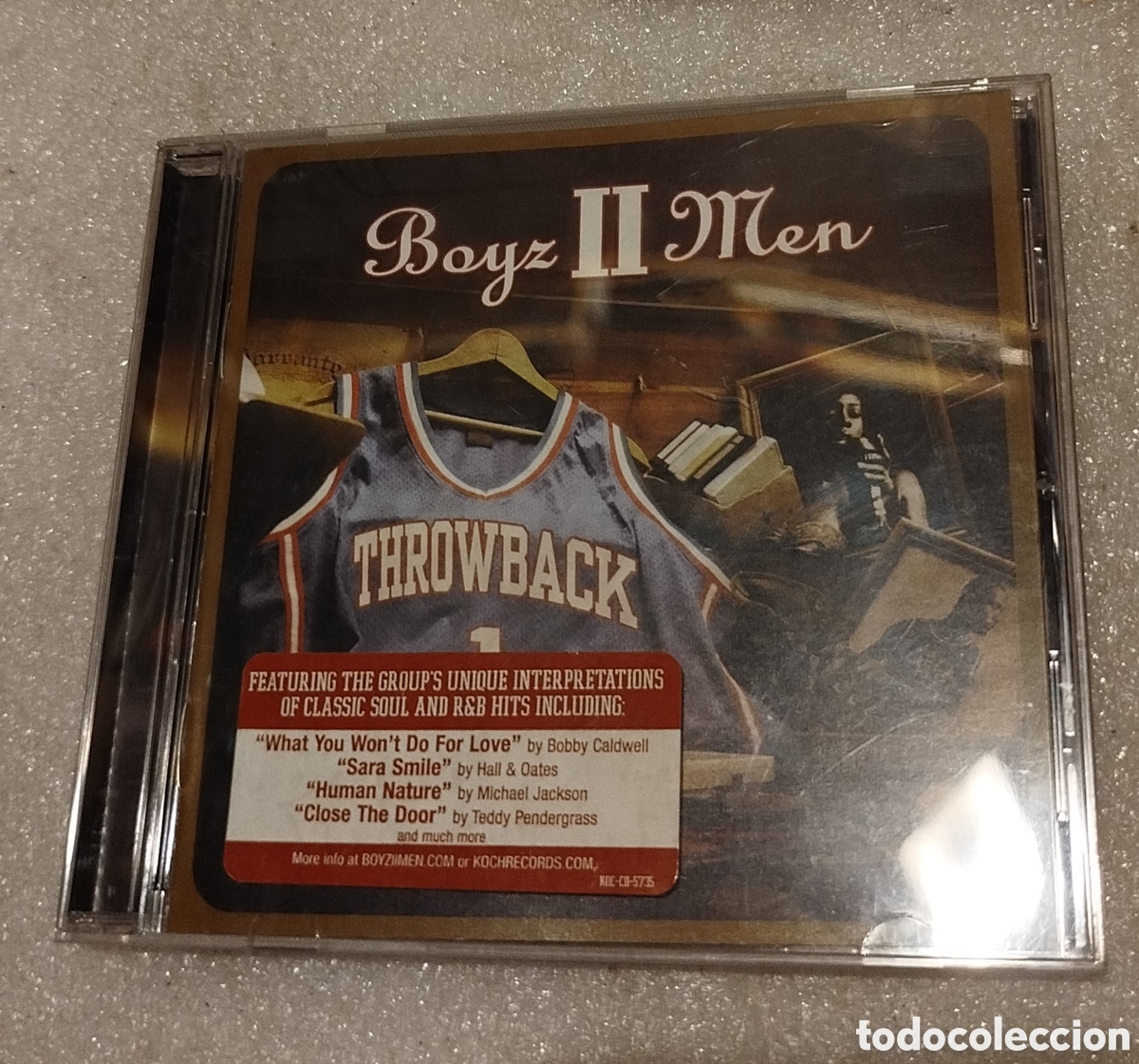 CDs de M&uacute;sica: Boyz II men - Throwback