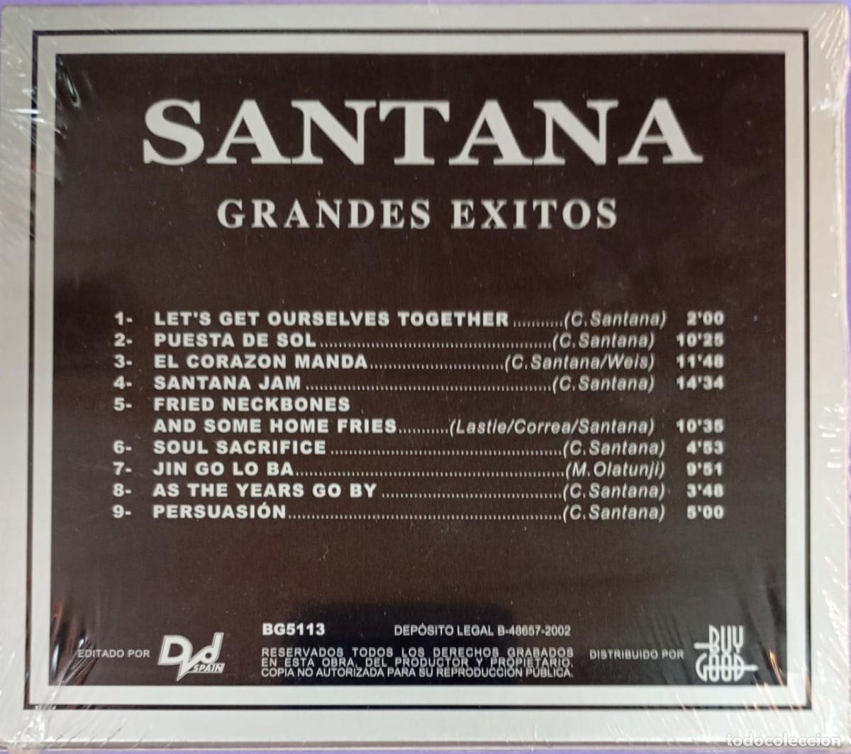 CDs de m&uacute;sica: SANTANA. GRANDES &Eacute;XITOS. CD PRECINTADO - Foto 2