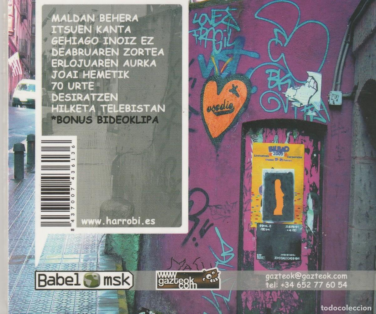 CDs de m&uacute;sica: HARROBI - HARROBIAN INDUSI - CD-DIGIPACK- - Foto 2