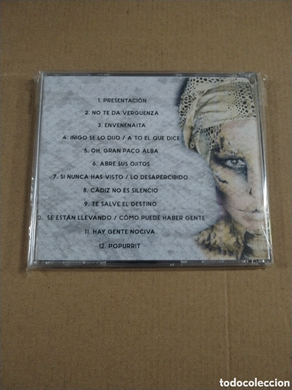CDs de m&uacute;sica: Comparsa 2019. Las Envenen&aacute;s. CD Precintado. - Foto 2