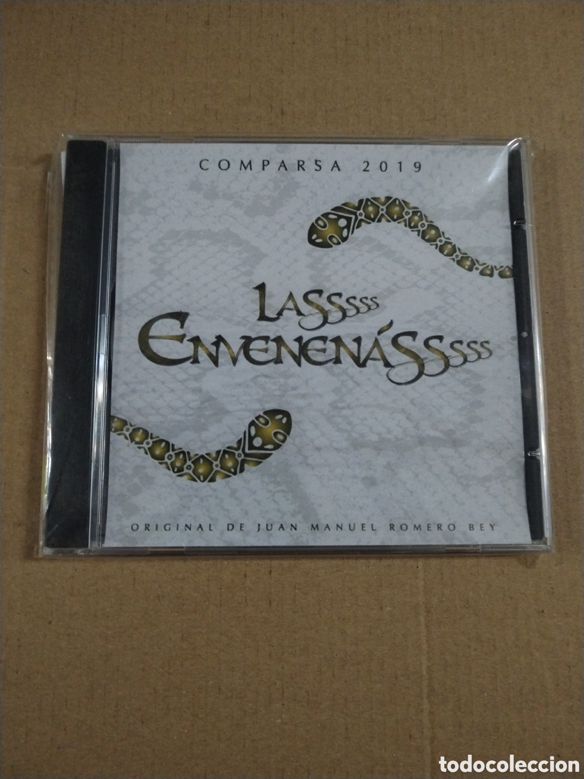 CDs de m&uacute;sica: Comparsa 2019. Las Envenen&aacute;s. CD Precintado. - Foto 1