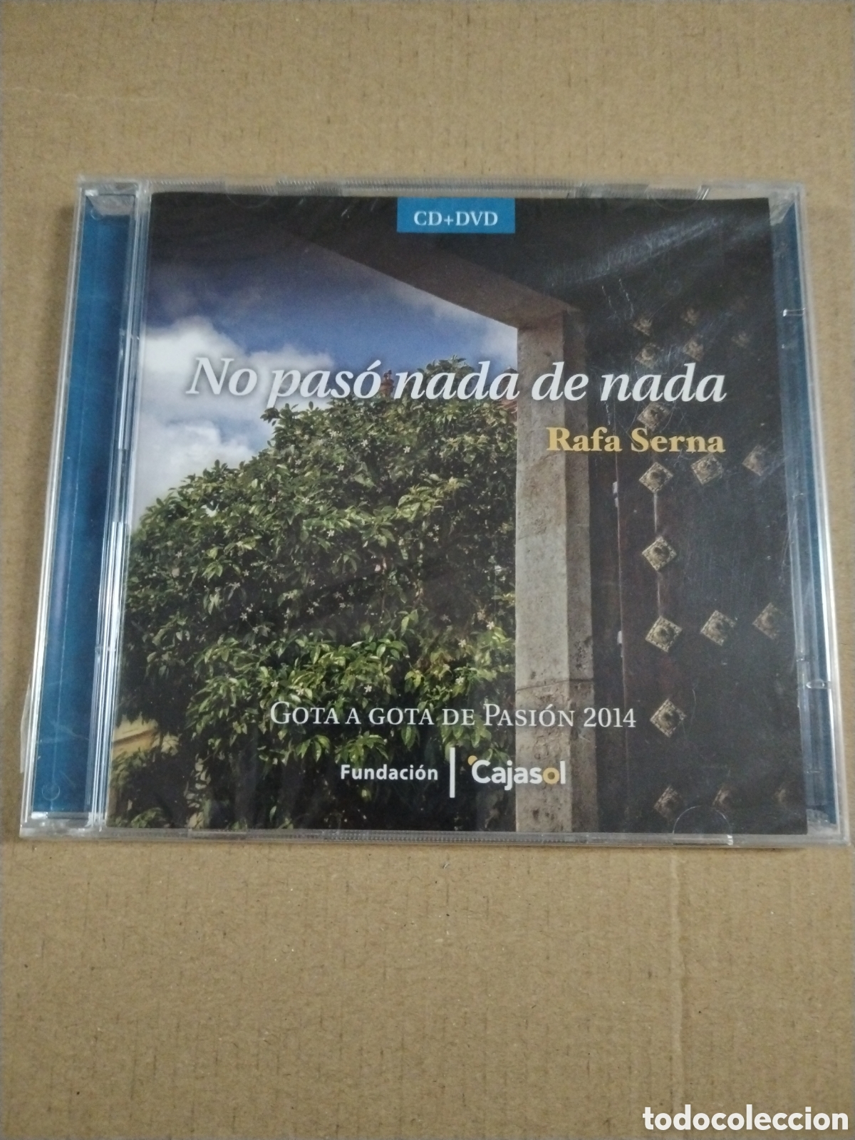 CDs de M&uacute;sica: NO PAS&Oacute; NADA DE NADA - RAFA SERNA - GOTA A GOTA DE PASION 2014 - CD+DVD- PRECINTADO. CD