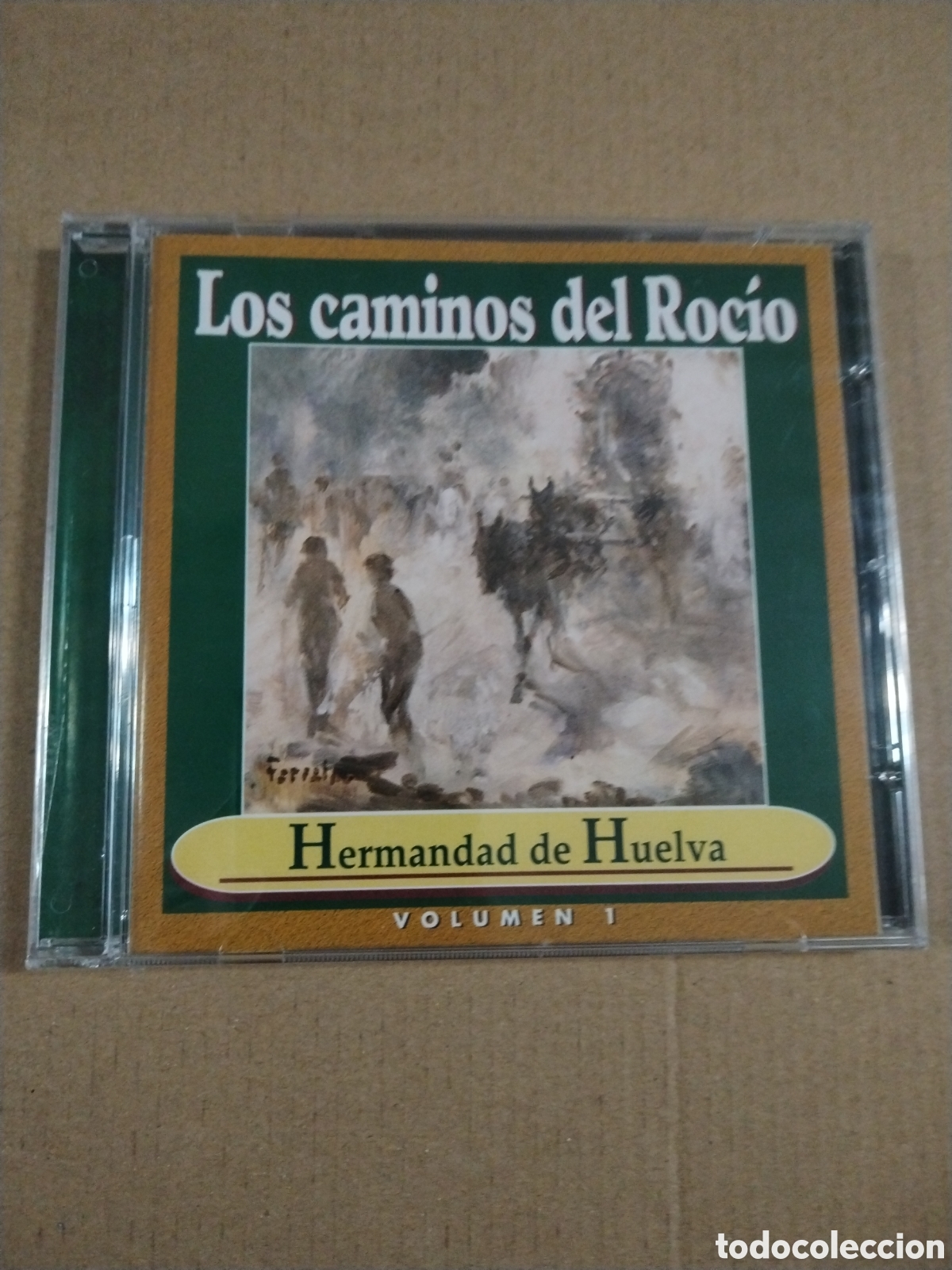 CDs de M&uacute;sica: HERMANDAD DE HUELVA. LOS CAMINOS DEL ROC&Iacute;O. PRECINTADO. CD