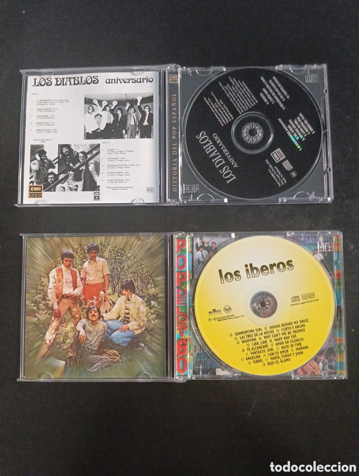 CDs de m&uacute;sica: LOS IBEROS + LOS DIABLOS - Foto 2