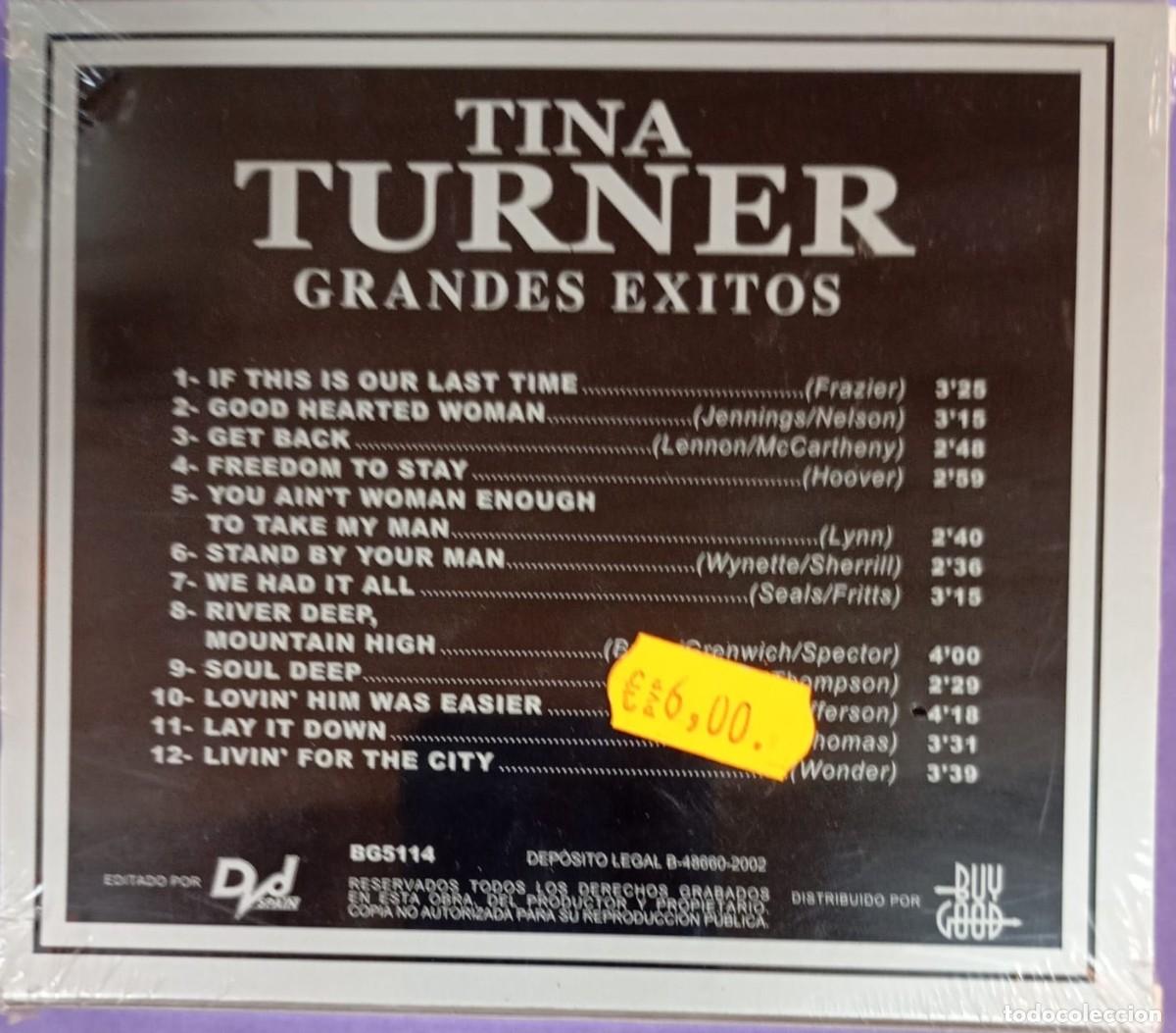 CDs de m&uacute;sica: TINA TURNER. GRANDES &Eacute;XITOS. CD PRECINTADO - Foto 2