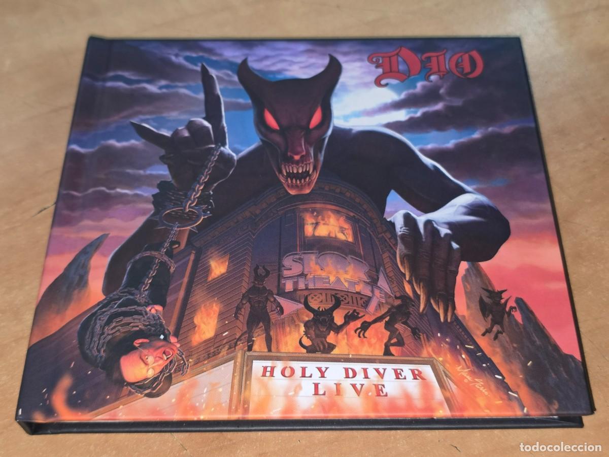 CDs de M&uacute;sica: DIO 2 CD Holy Diver Live ,Deluxe Mediabook 2020 -Black Sabbath-Iron Maiden-Saxon-Ozzy Osbourne