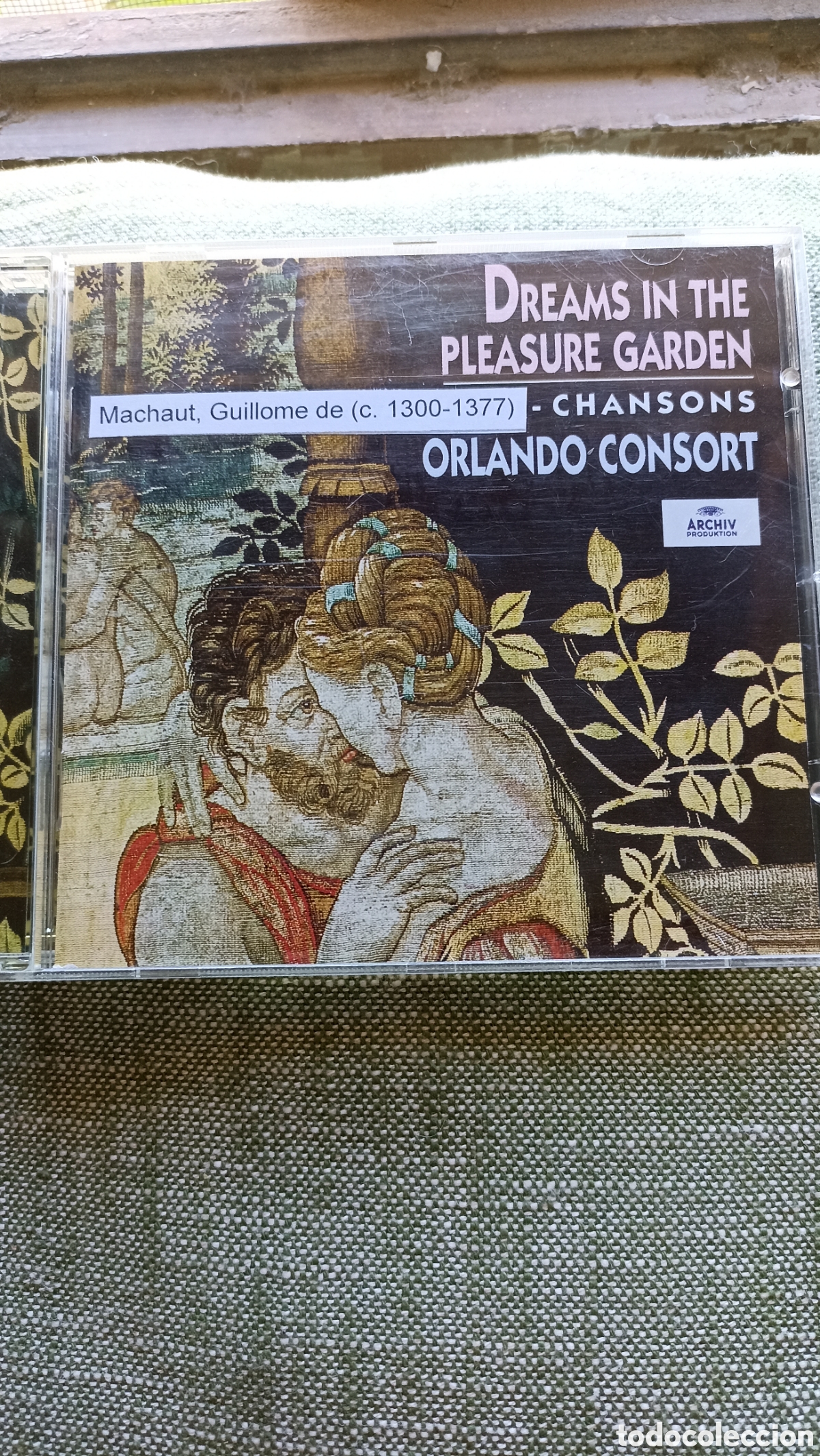 CDs de M&uacute;sica: Dreams in the Pleasure Garden - Chansons&rdquo; del grupo Orlando Consort interpretando obras de Guillaume
