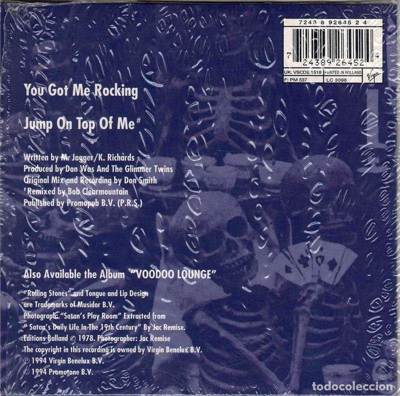 CDs de m&uacute;sica: Rolling Stones - You Got Me Rocking. CD Single - Foto 2