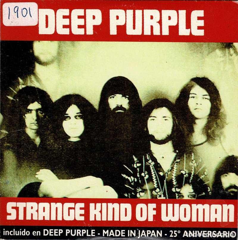 CDs de Musique: Deep Purple - Strange Kind of Woman. 25&ordm; Aniversario. CD Single Promo