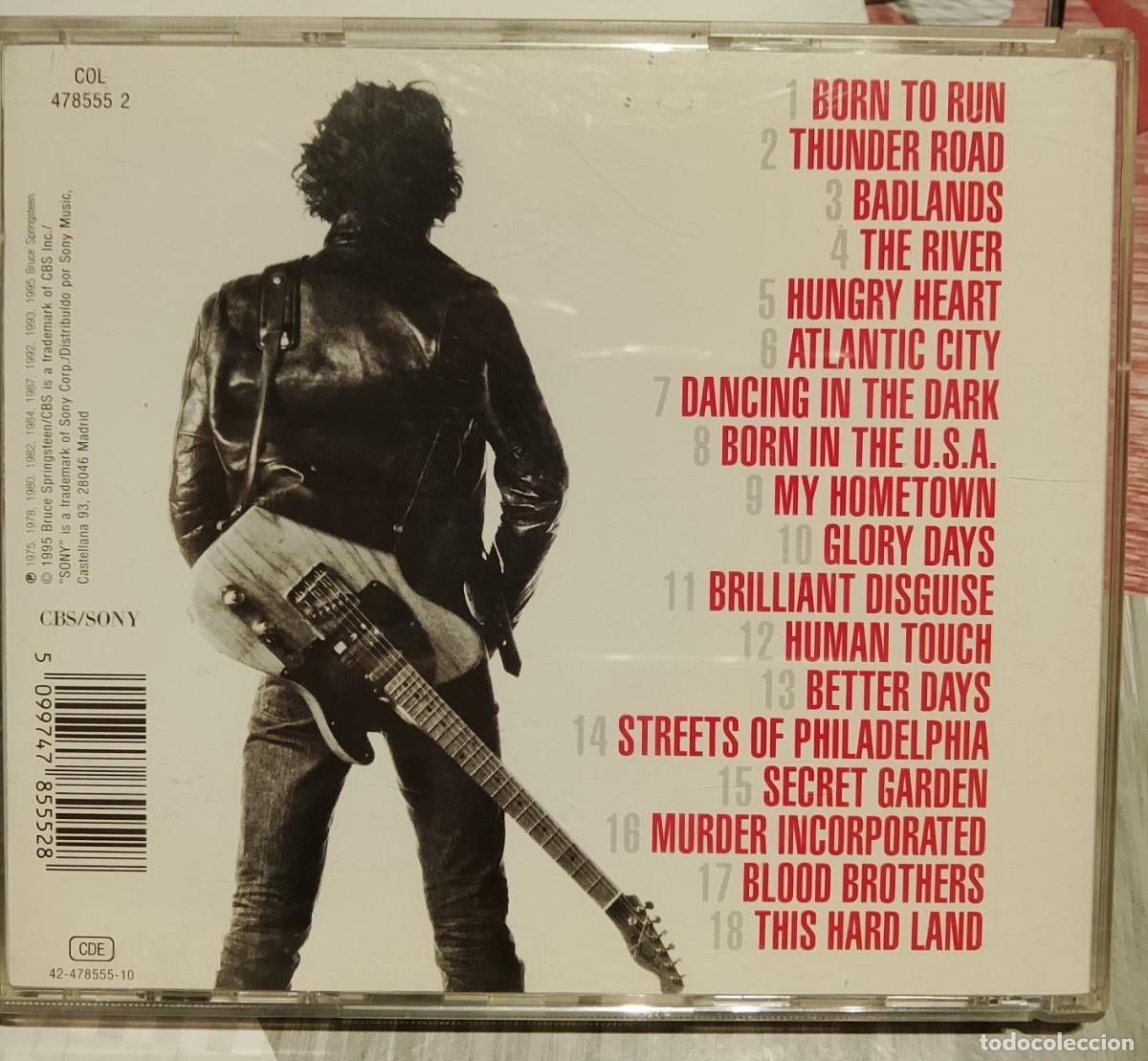 CDs de m&uacute;sica: Bruce Springsteen. Greatest hits. CD. - Foto 2