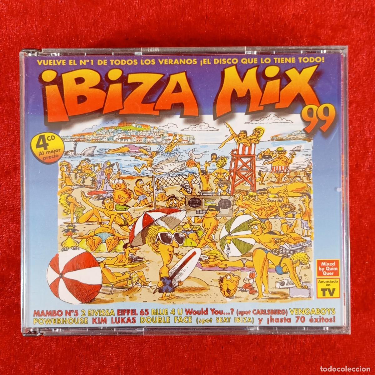 CDs de Musique: &iexcl;BIZ MIX 99 - 4 CD - BLANCO Y NEGRO - 14+15+17+12 PISTAS - MXCD 993 / 5565