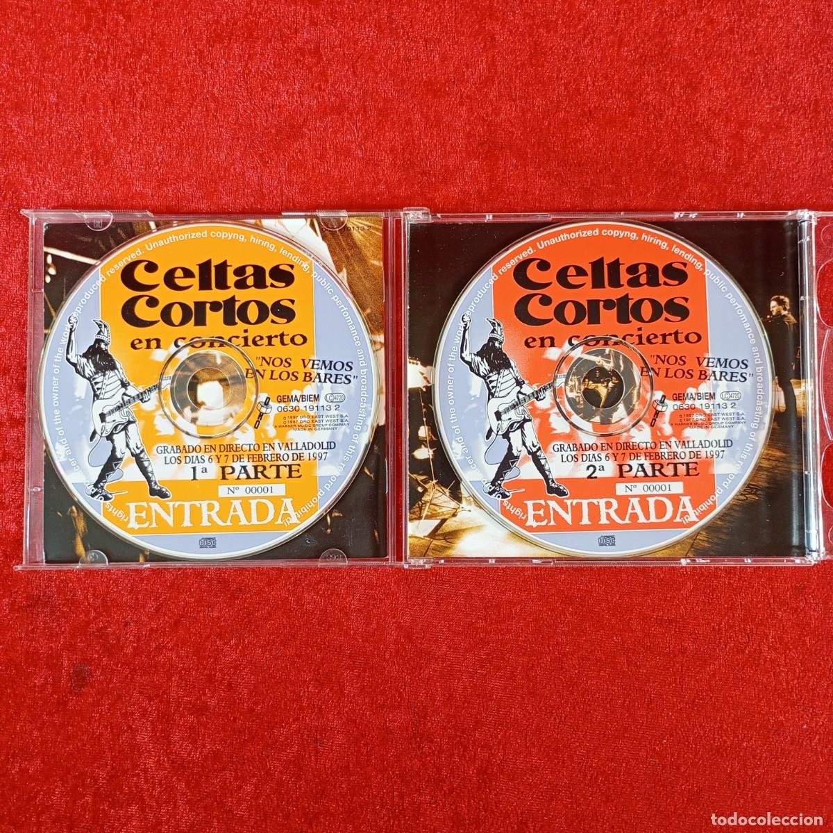 CD de M&uacute;sica: CELTAS CORTOS EN CONCIERTO - NOS VEMOS EN LOS BARES - 2 CD - DRO EAST WEST - 0630 19113 2 / 5593