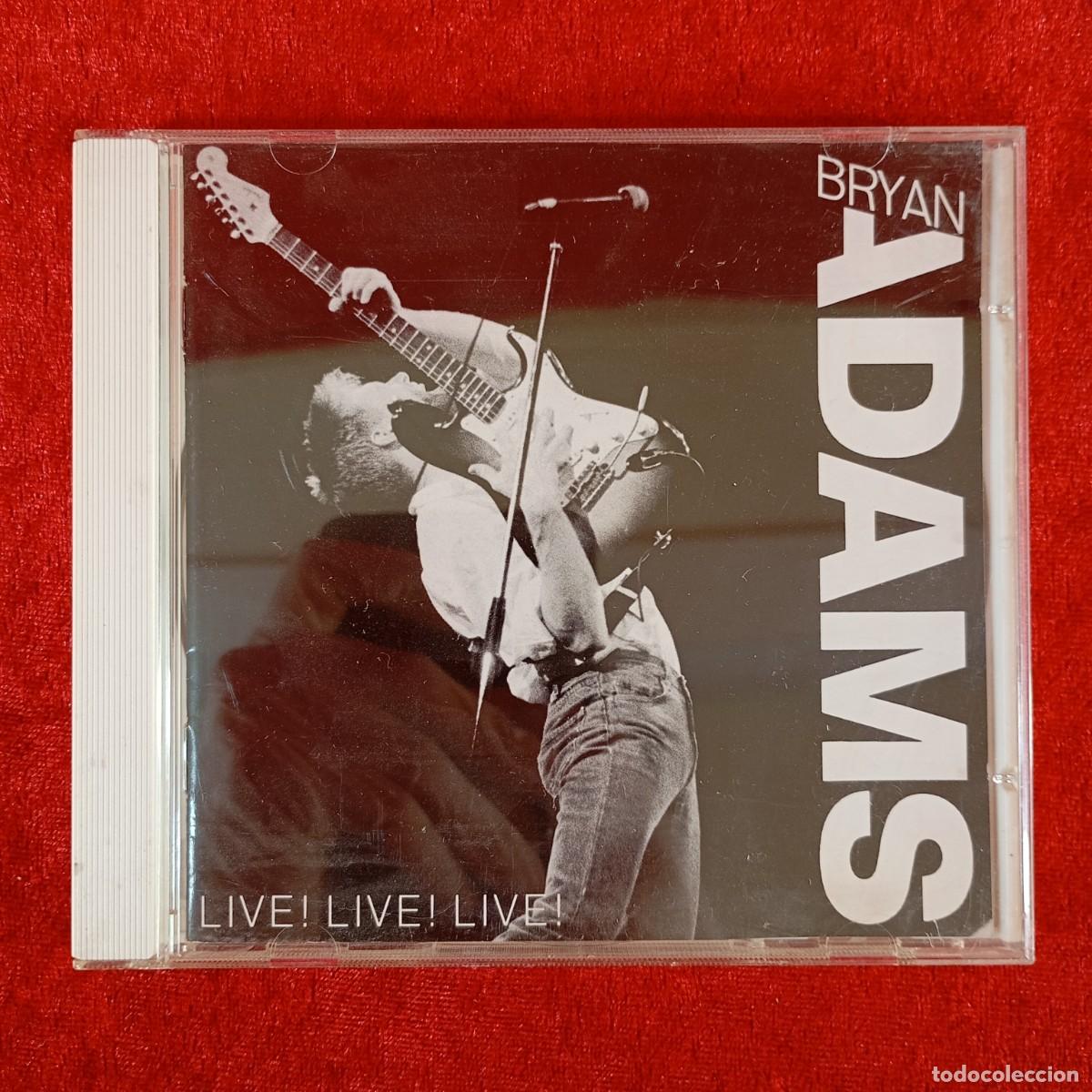 CDs de M&uacute;sica: BRYAN ADAMS - LIVE! LIVE! LIVE! - CD - AM RECORDS - 1988 - 17 PISTAS - 397 094-2 / 5594