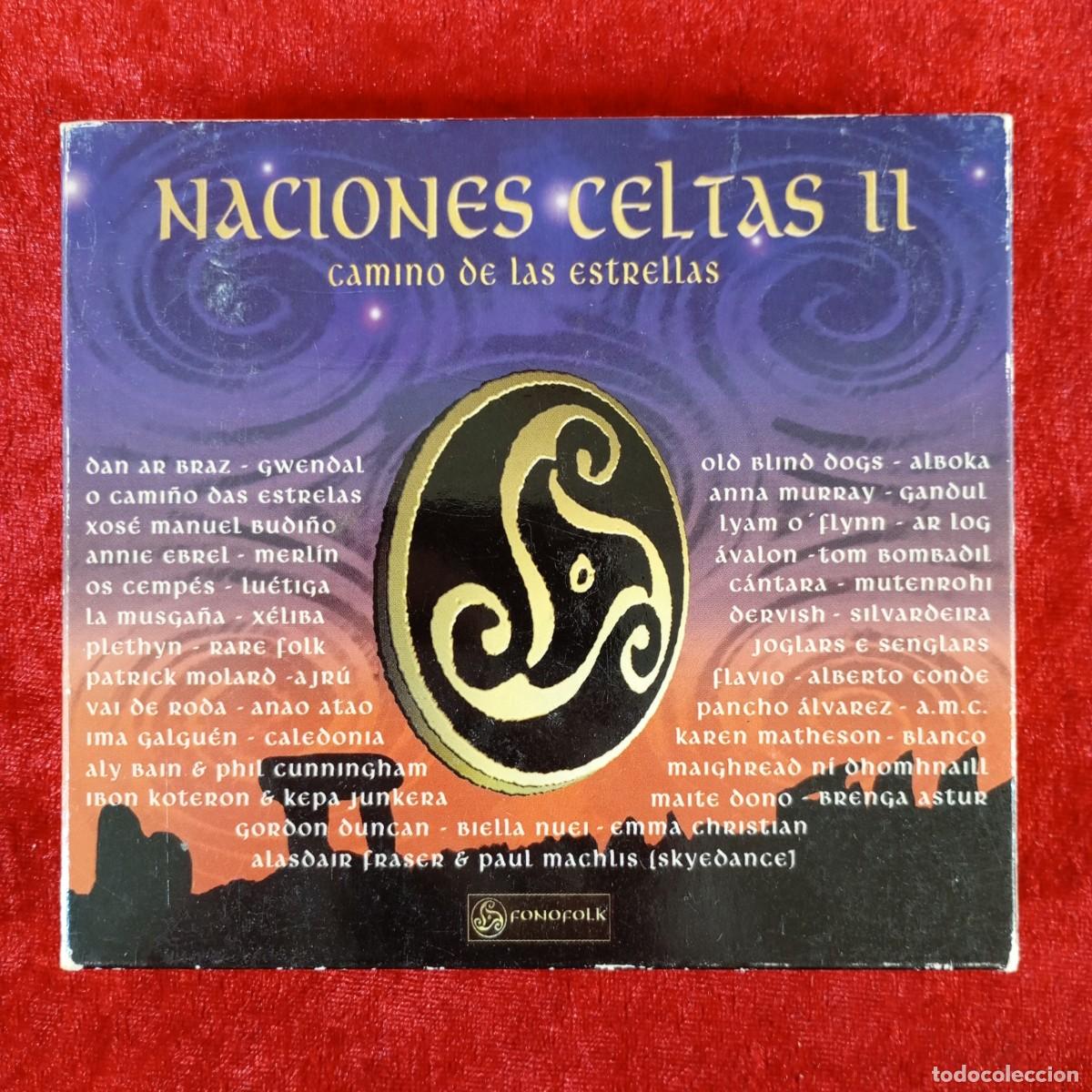 Music CDs: NACIONES CELTAS II - CAMINO DE LAS ESTRELLAS - 3 CD - FONOMUSIC - 1998 - DD-8000 / 5604