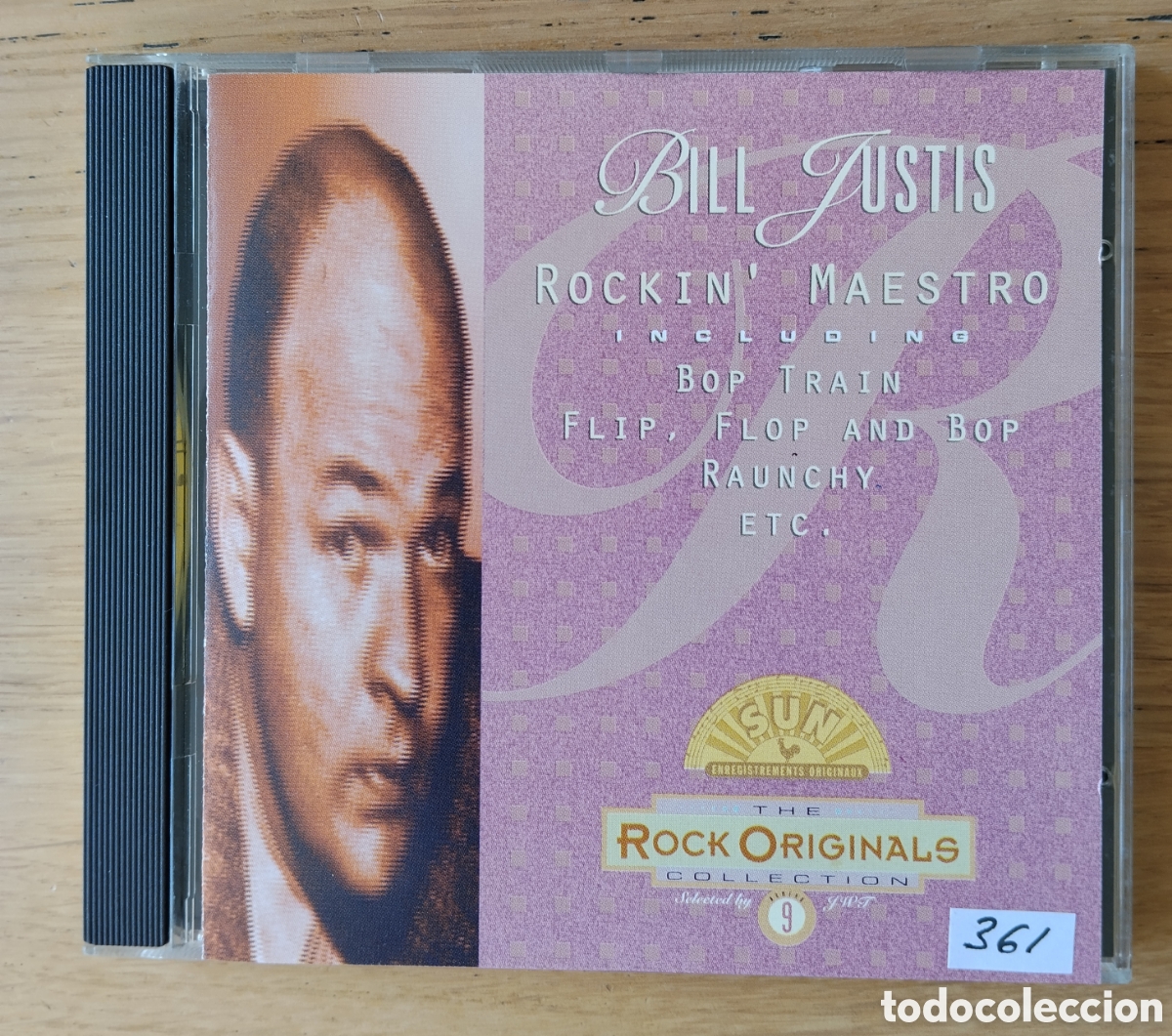 CD de M&uacute;sica: BILL JUSTIS: &rdquo;ROCKIN' MAESTRO&rdquo; CD 1992- ROCK AND ROLL - SUN RECORDS