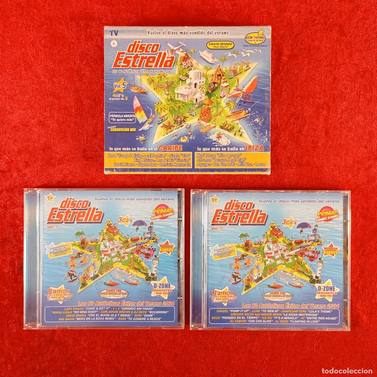 CD de M&uacute;sica: DISCO ESTRELLA - LOS 60 AUTENTICOS EXITOS DEL VERANO 2002 - 4 CD - VALE MUSIC - VLCD 106-1 / 5605