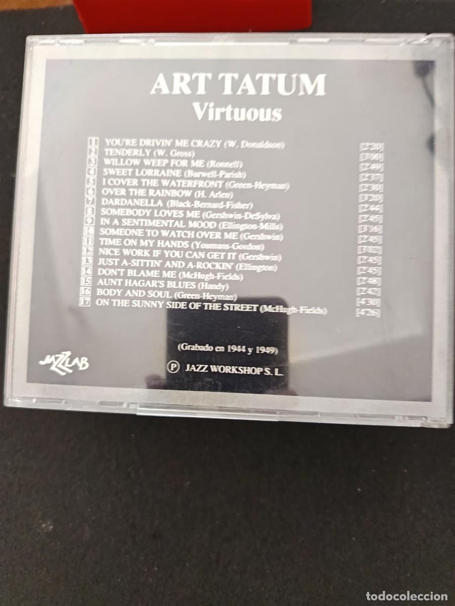 CDs de m&uacute;sica: ART TATUM. VIRTUOUS (JAZZLAB) - Foto 2