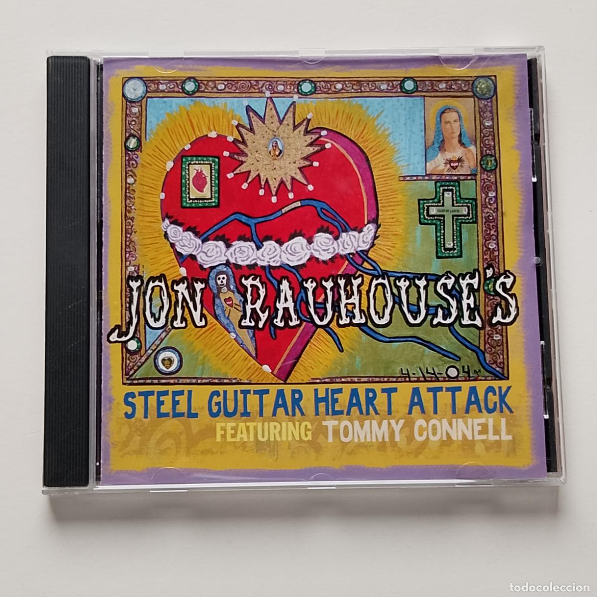 CD de M&uacute;sica: Jon Rauhouse Feat. Tommy Connell-Steel Guitar Heart Attack (CD Bloodshot 2007) colab. Neko Case