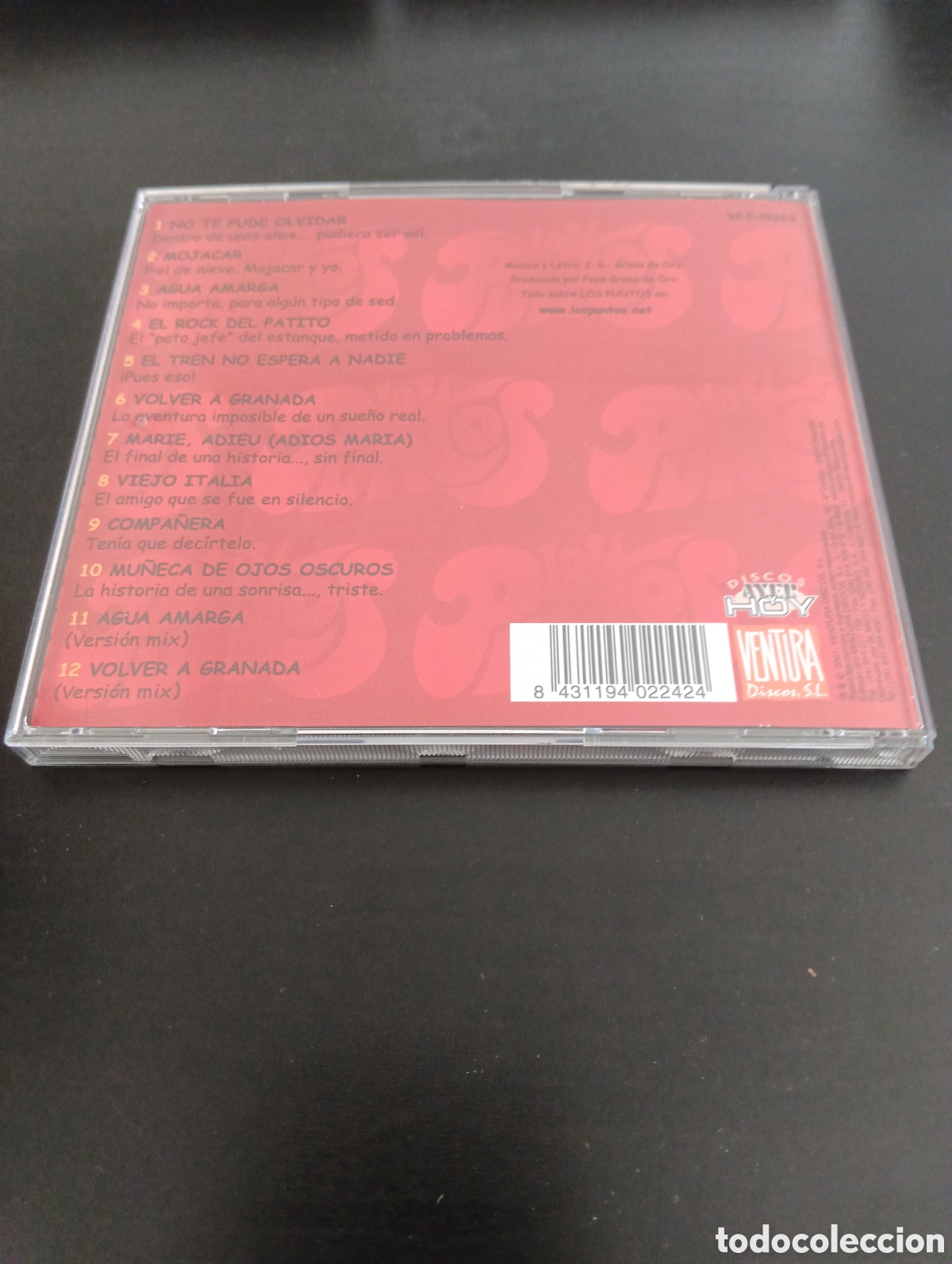 CDs de m&uacute;sica: LOS PUNTOS: Volver a Granada - Foto 2