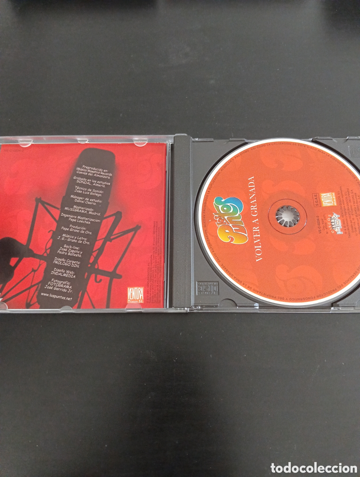 CDs de m&uacute;sica: LOS PUNTOS: Volver a Granada - Foto 3