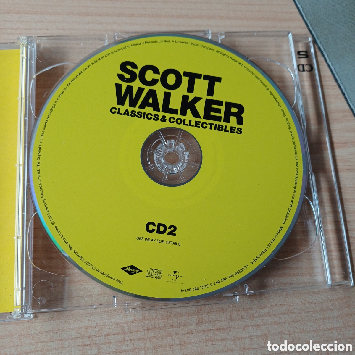 CDs de m&uacute;sica: SCOTT WALKER CLASSICS & COLLECTIBLES S&Oacute;LO CD 2 - Foto 2