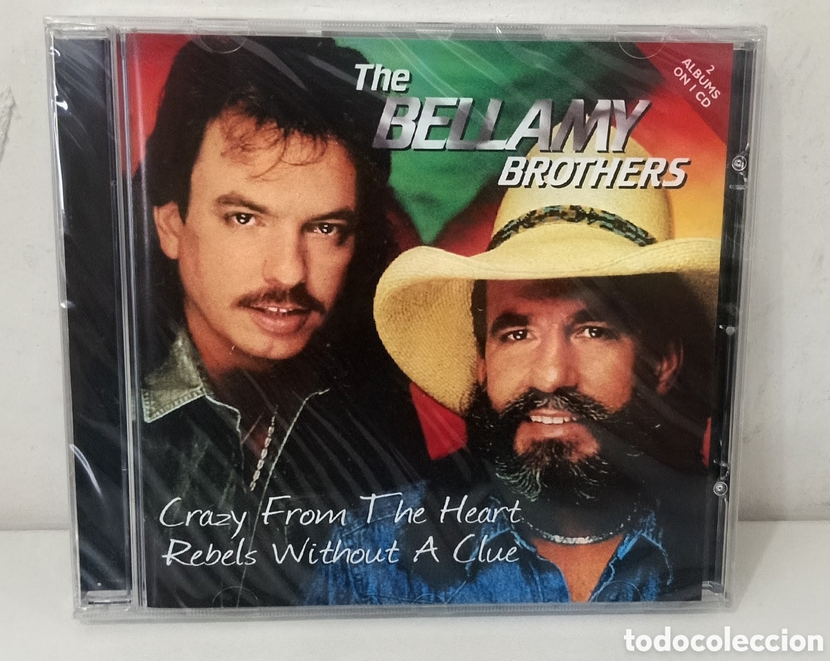 CD di Musica: THE BELLAMY BROTHERS - DOBLE ALBUM. LO MEJOR DE COUNTRY ROCK. CD PRECINTADO