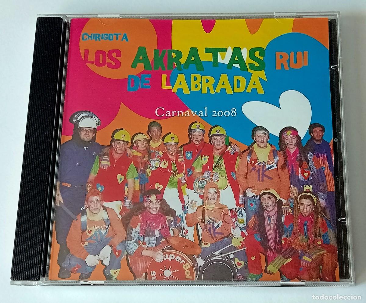 Musik-CDs: CARNAVAL DE CADIZ 2008 CD CHIRIGOTA LOS AKRATAS RUI DE LABRADA