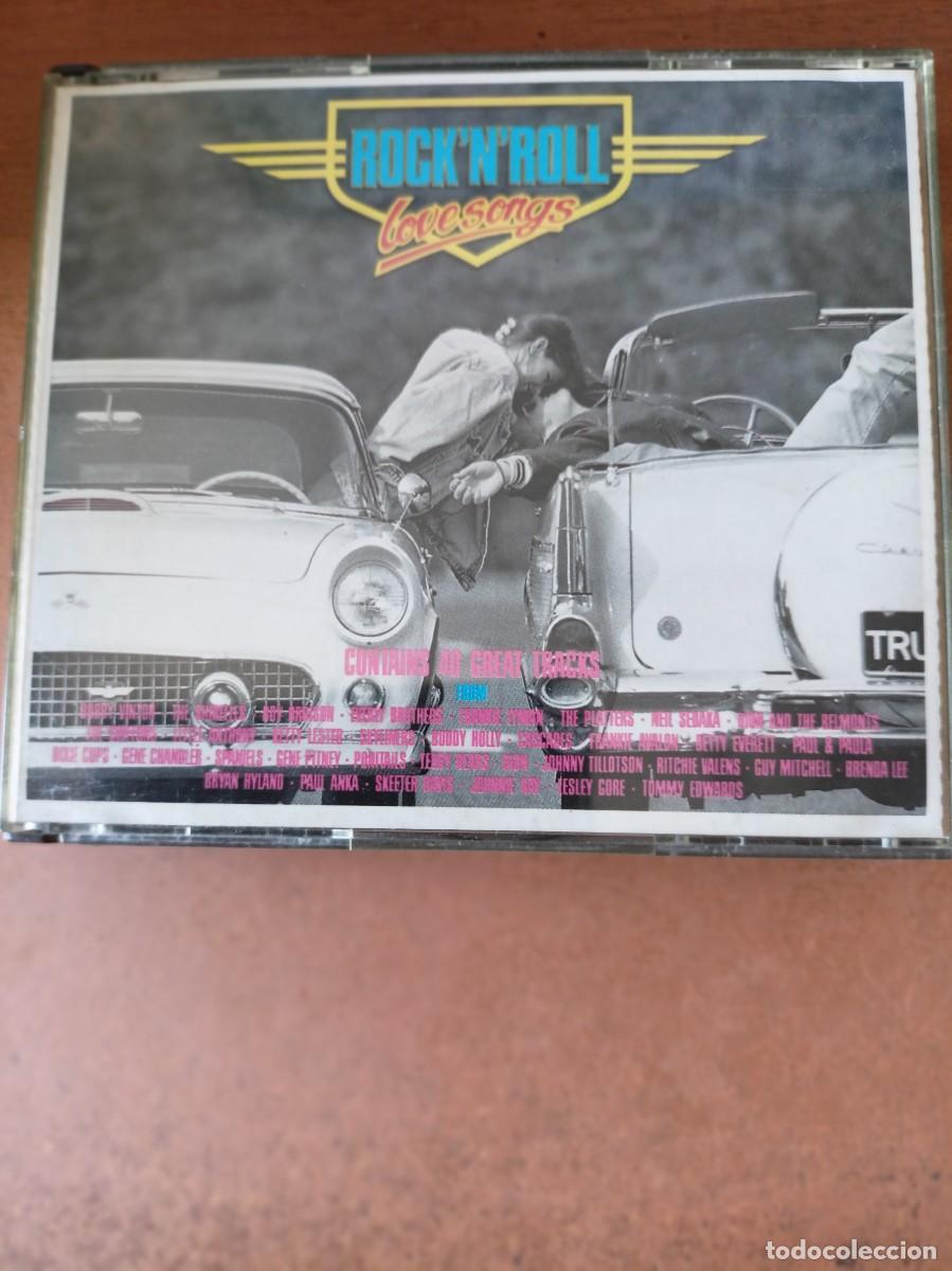 Music CDs: Rock&acute;n roll love songs 2 CDs (titulos y canciones en fotos)