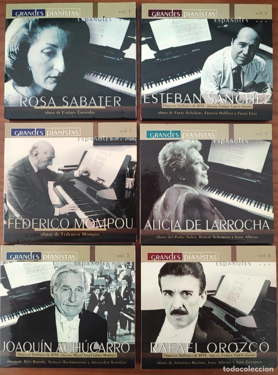 CDs de M&uacute;sica: Colecci&oacute;n completa &rdquo;Grandes Pianistas Espa&ntilde;oles&rdquo; (6 Vol&uacute;menes) - RTVE M&uacute;sica