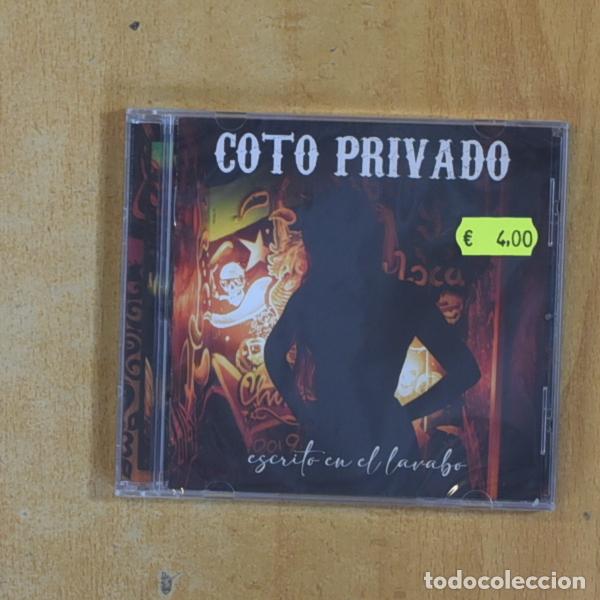 Music CDs: COTO PRIVADO - ESCRITO EN EL LAVABO - CD