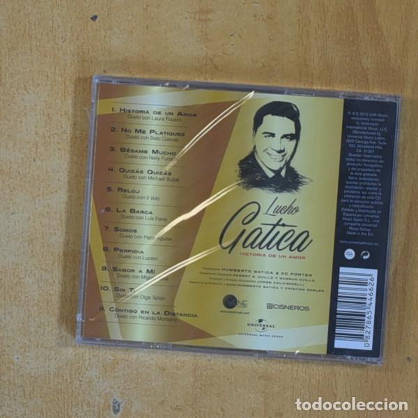 CDs de m&uacute;sica: LUCHO GATICA - HISTORIA DE UN AMOR - CD - Foto 2