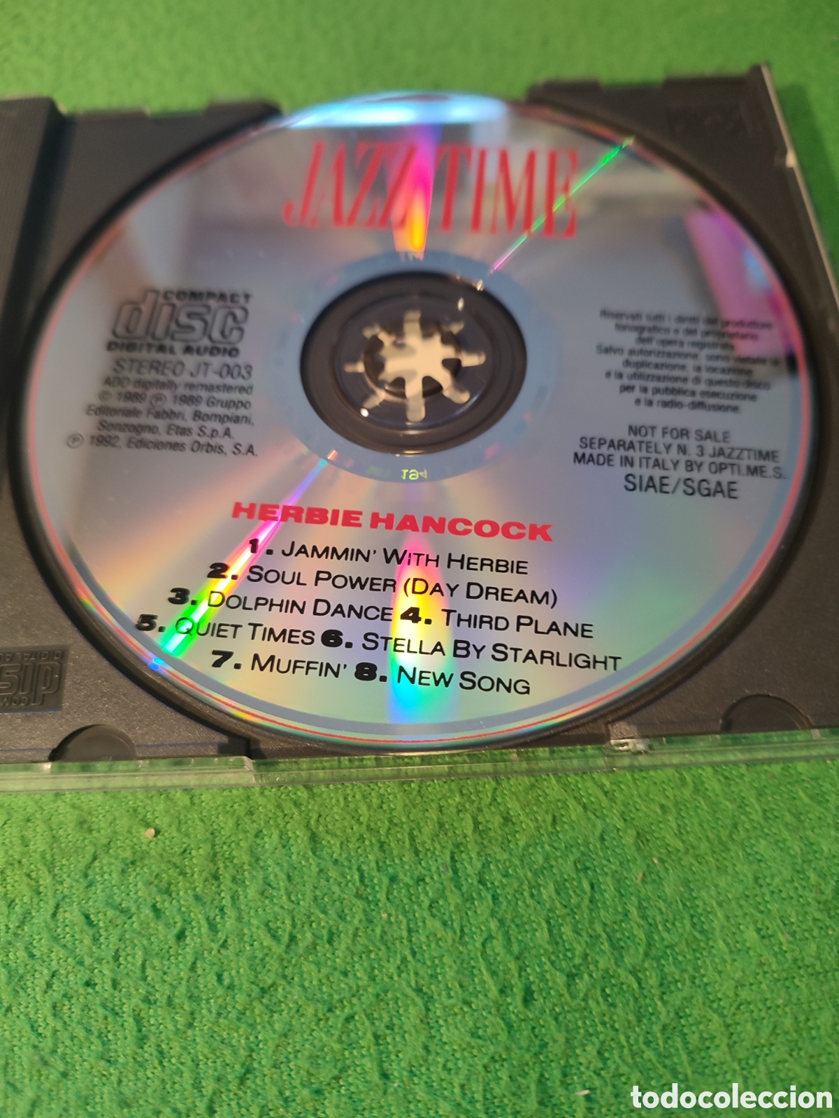CDs de m&uacute;sica: Herbie Hancock - Jazz Time 1992 - Foto 2