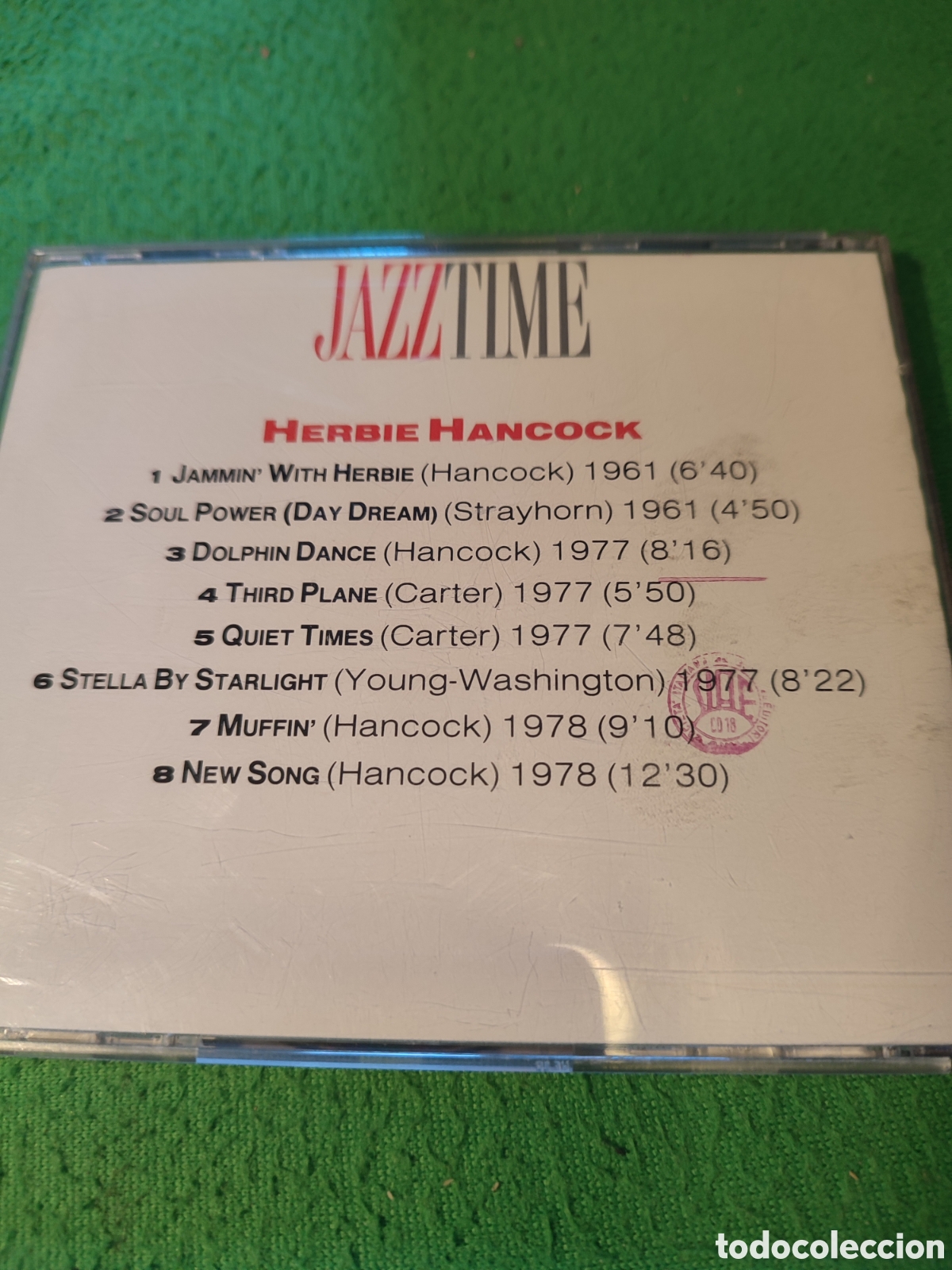 CDs de m&uacute;sica: Herbie Hancock - Jazz Time 1992 - Foto 3