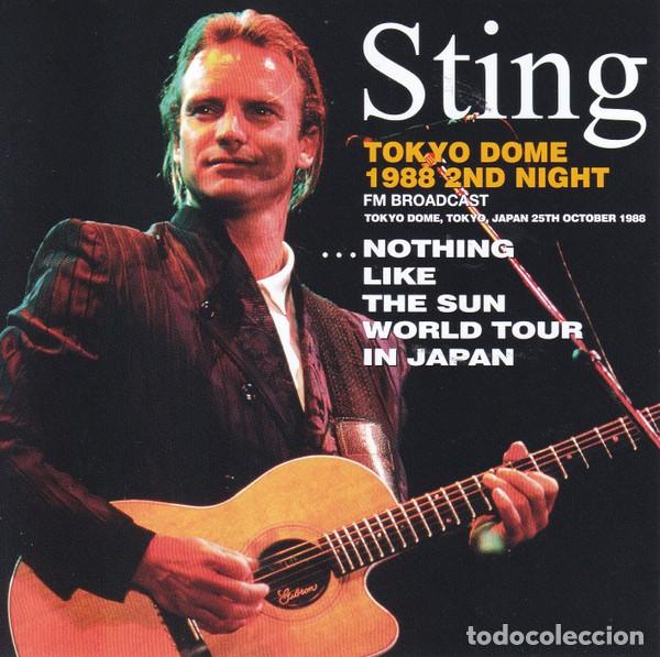 CDs de M&uacute;sica: 2 CD's - STING - Live Tokyo Dome 1988