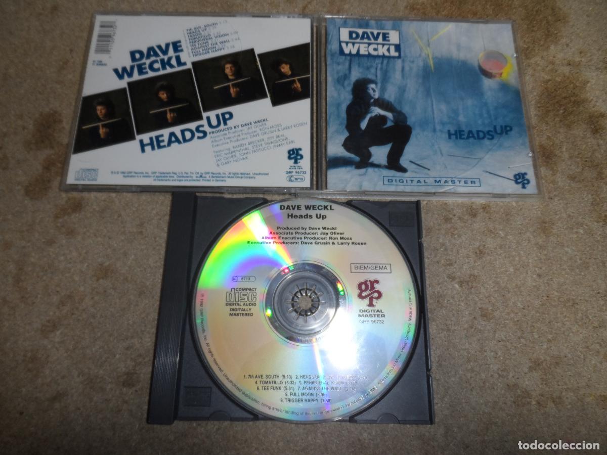 CDs de M&uacute;sica: Dave Weckl &ndash; Heads Up
