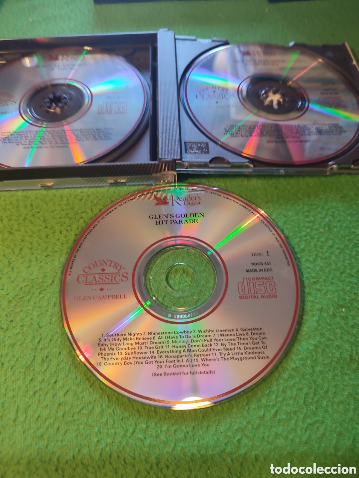 CDs de m&uacute;sica: Glen Campbell - Country classics 3 Cds - Foto 2