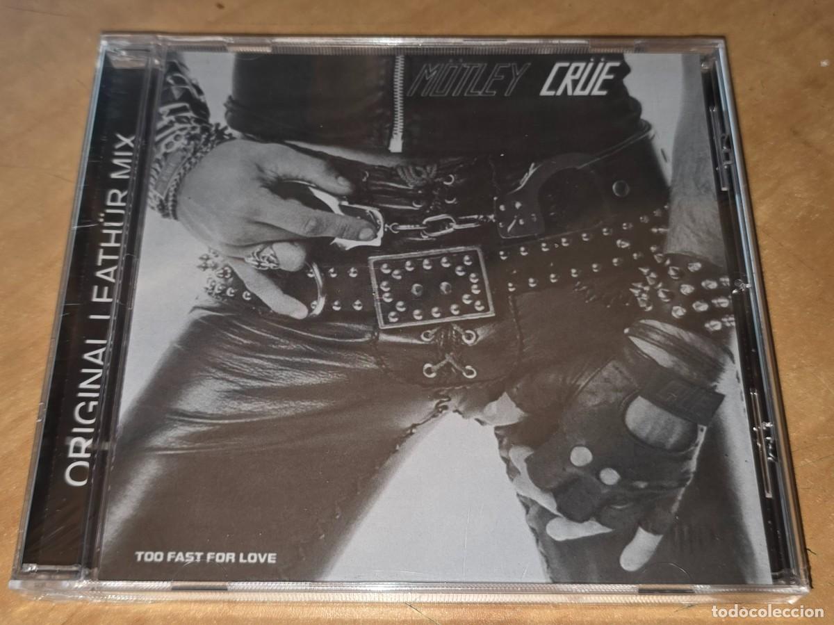 CDs de M&uacute;sica: MOTLEY CRUE CD Too fast for love(Original Leather Mix)*PRECINTADO*Kiss-Guns'n'Roses-Wasp-Iron Maiden
