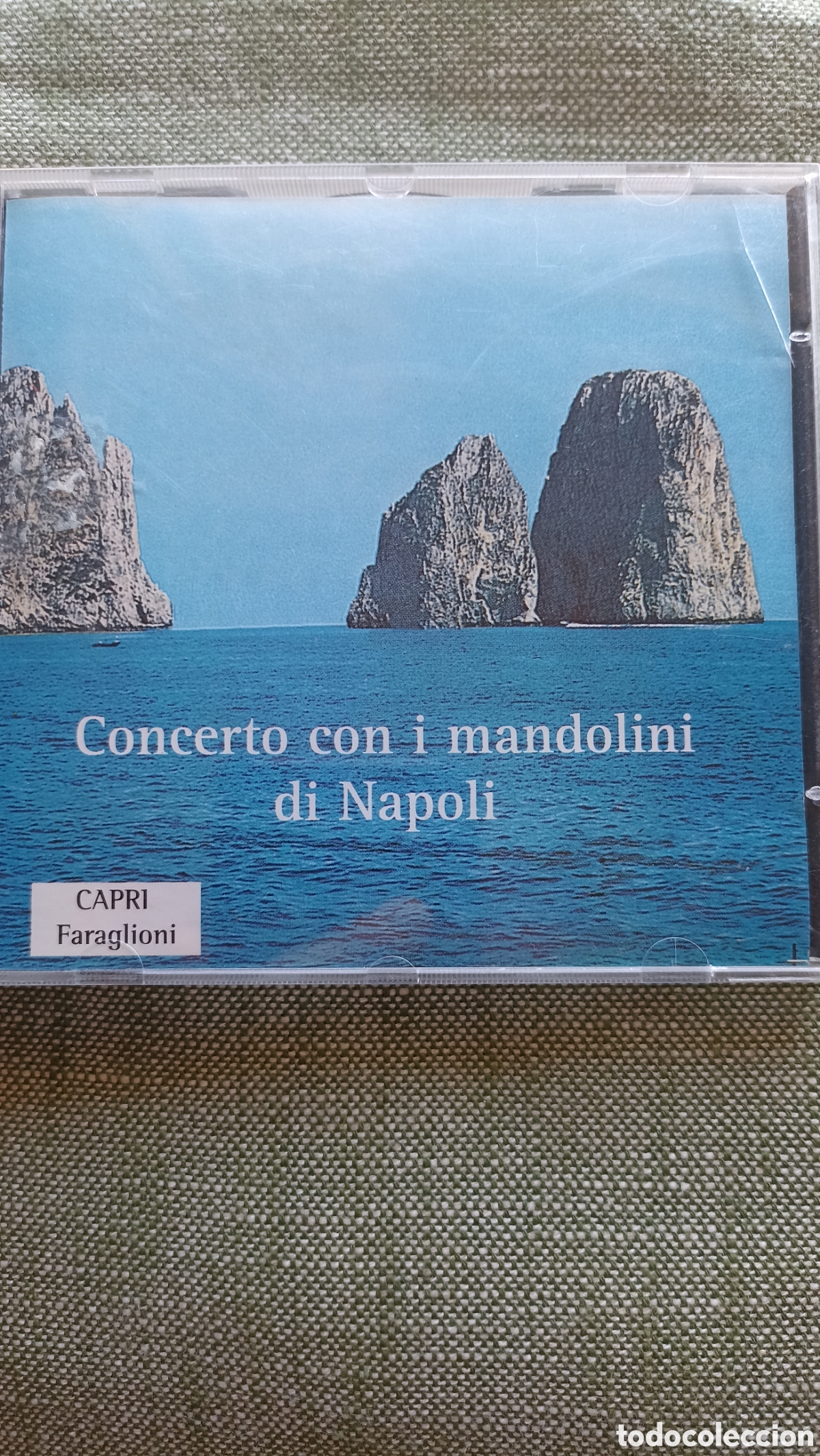 CDs de M&uacute;sica: Roberto Murolo titulada &rdquo;Concerto con i mandolini di Napoli&rdquo;